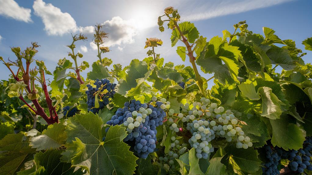 cycles de croissance de la vigne