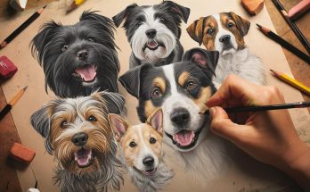 dessiner des chiens facilement