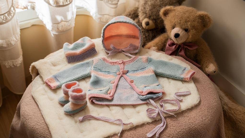 gratuit tricot layette explications