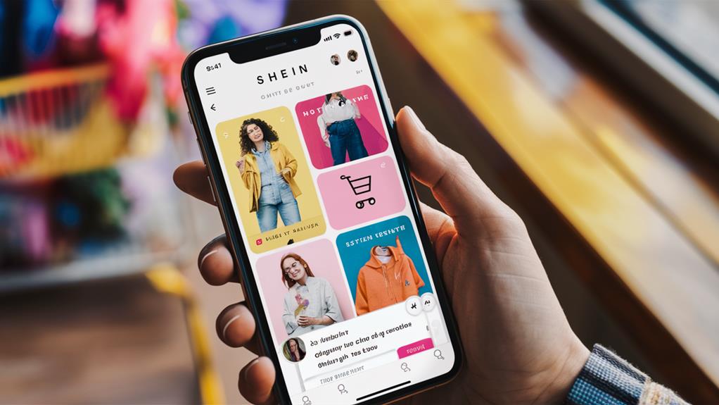 shein mobile application launch